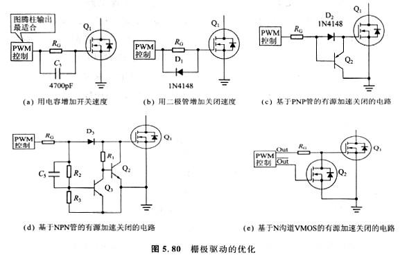 提高電路的開關速度有幾種簡單技術措施？