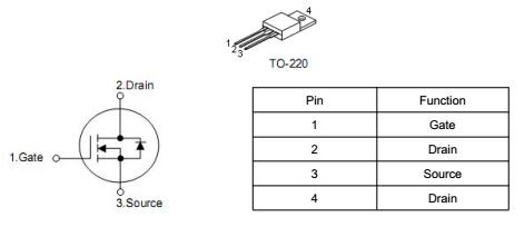 場(chǎng)效應(yīng)管3205參數(shù)