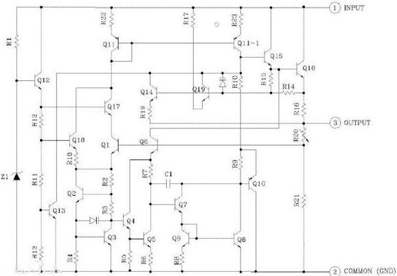 三端穩(wěn)壓管7805 三端穩(wěn)壓管7805