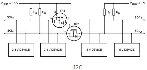 實(shí)用的雙向mos管電平轉(zhuǎn)換電路-三極管電平轉(zhuǎn)換及驅(qū)動(dòng)電路分析-KIA MOS管