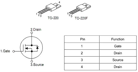 KNX6140A 10A/400V MOS管規(guī)格書(shū) KIA原廠MOS管供貨-KIA MOS管