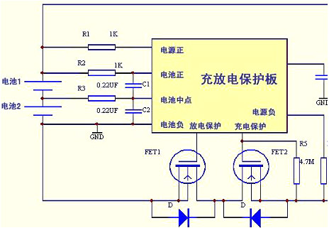 鋰電池充放電電路-鋰電池過充、過放電的影響及控制方法-KIA MOS管