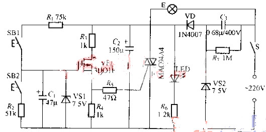 場效應管調(diào)光