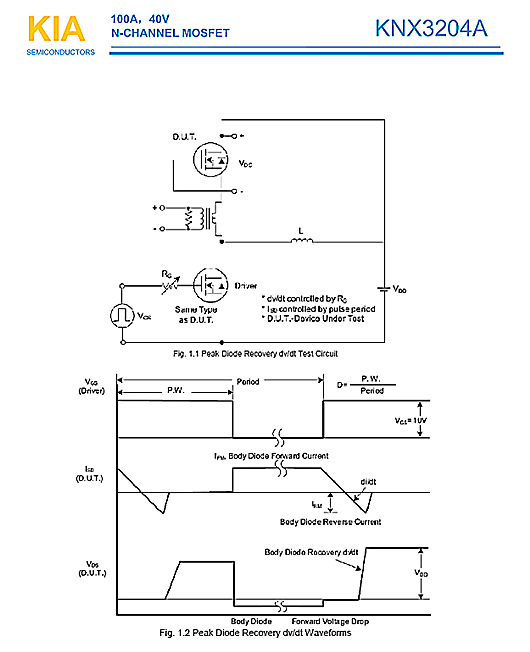 MOS管，KNX3204A，40V100A