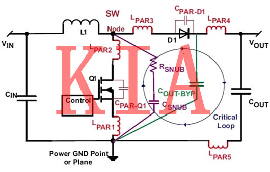 開關(guān)電源，振鈴