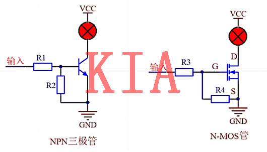 三極管，MOS管，開關(guān)管