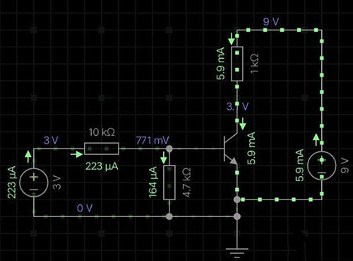 三極管在飽和區(qū)做電子開關分析-KIA MOS管