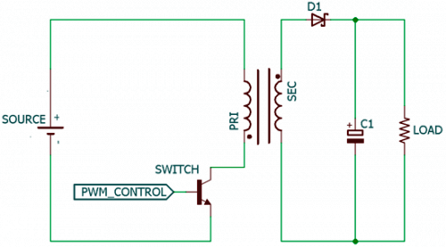 開關穩(wěn)壓器-反激轉換器電路圖及工作原理-KIA MOS管