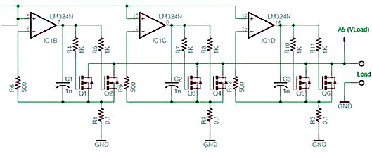 分析恒流源做電子負(fù)載、恒流電子負(fù)載電路圖-KIA MOS管