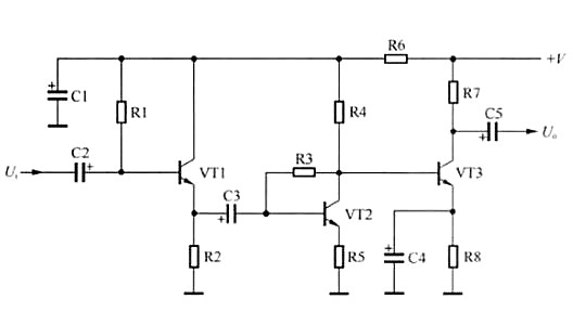 多級(jí)放大器電路故障 多級(jí)放大器電路故障