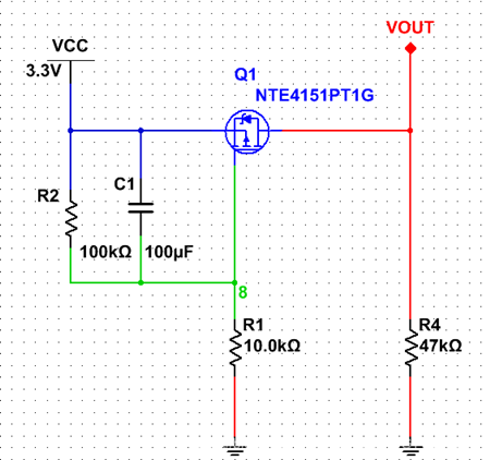 ?【電路分享】緩沖電路/延時(shí)上電電路-KIA MOS管
