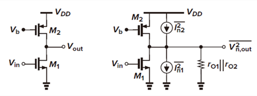 共源放大器噪聲、差分放大器噪聲分析-KIA MOS管