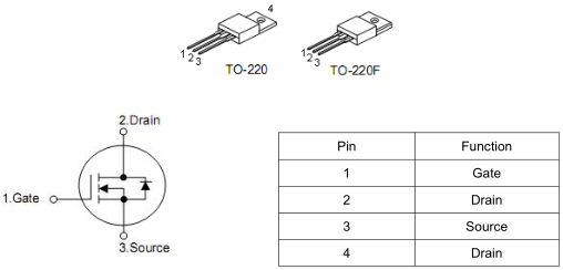 電源優(yōu)質MOS管KNX4760A 8A 600V TO-220參數(shù)資料-KIA MOS管