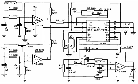 tl494開(kāi)關(guān)電源,tl494引腳