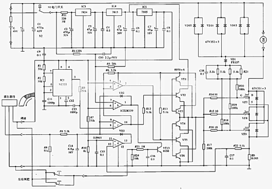 電動(dòng)車控制器電路