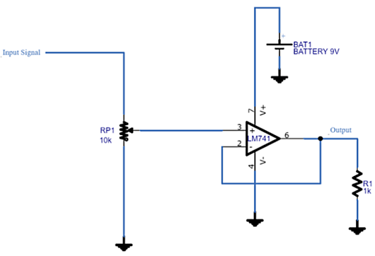 電壓跟隨器電路圖、原理圖分享-KIA MOS管