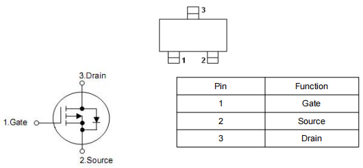 2301場效應管,mos2301貼片mos管,SOT23,KIA2301參數(shù)資料-KIA MOS管