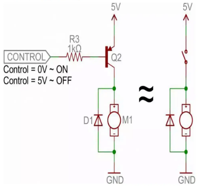 三極管,晶體管開(kāi)關(guān)電路