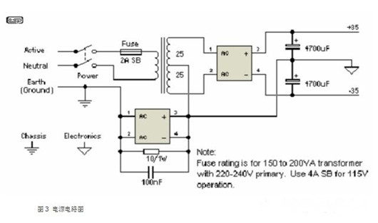 音頻功放電路圖