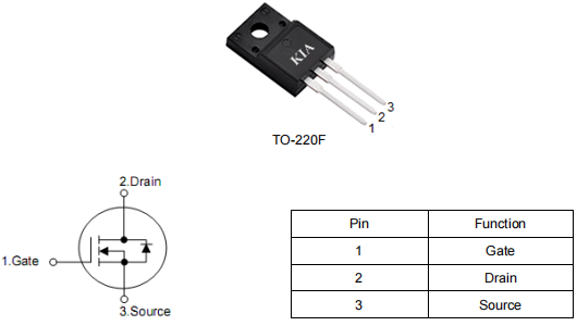 ?應(yīng)急啟動電源mos,12a650v場效應(yīng)管,KNF6365A參數(shù)資料-KIA MOS管