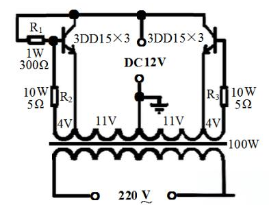 升壓,12v升220v電路