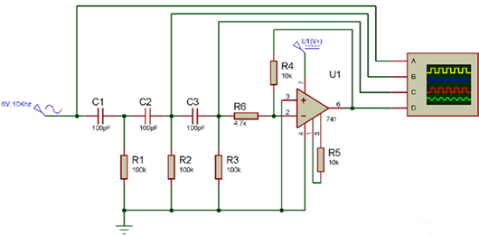 運算放大器,RC相移振蕩器