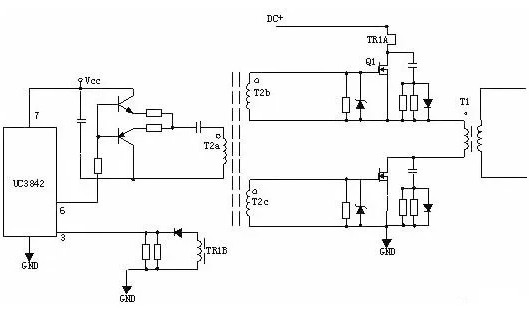 應(yīng)急電源電路,mos管