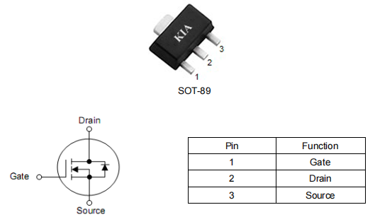 電源管理mos管,30a40v,8104場(chǎng)效應(yīng)管,KNS8104A參數(shù)-KIA MOS管