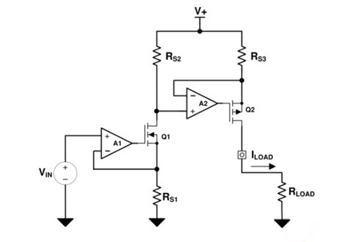電壓轉(zhuǎn)換電流電路
