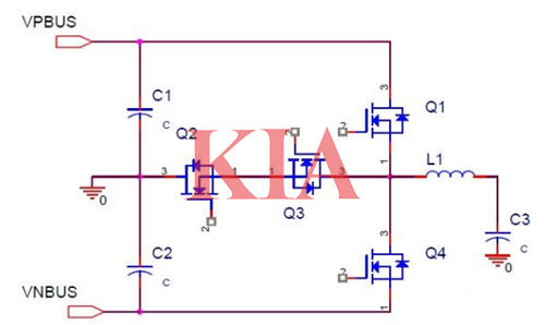 三電平逆變器,電路