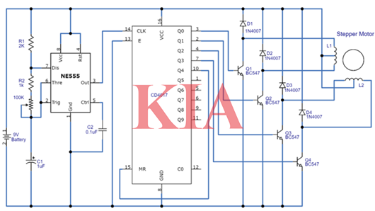 步進(jìn)電機(jī)控制器,原理