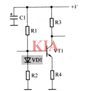 溫度補(bǔ)償電路圖,原理