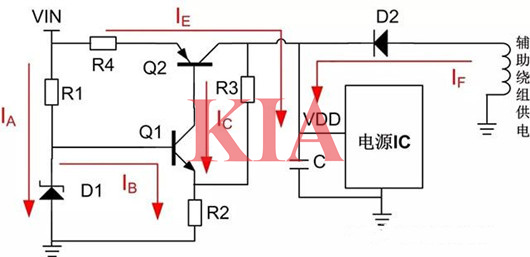 應(yīng)急啟動電源電路,應(yīng)急啟動電源原理-KIA MOS管