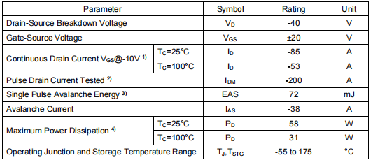 3404場效應(yīng)管,KPY3404A