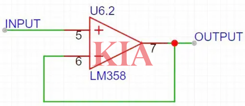 電壓跟隨器電路,LM358
