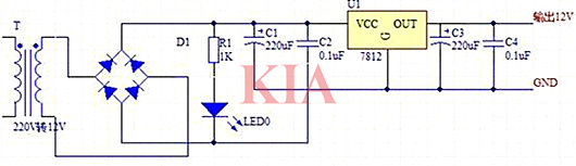 220v交流變12v直流