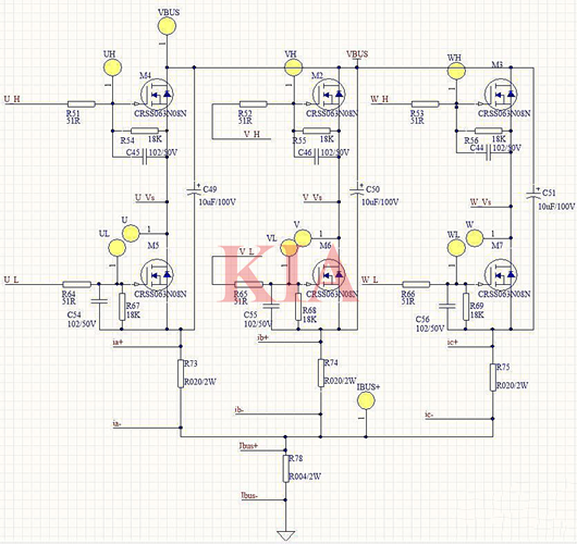 三相逆變器,三相逆變電路原理圖分享-KIA MOS管