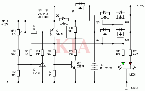 電源自動(dòng)切換電路