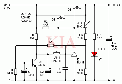 電源自動(dòng)切換電路