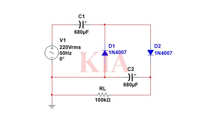 二倍壓整流電路