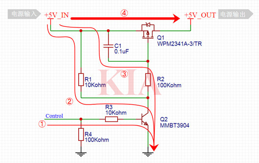 mos管軟啟動(dòng)電路