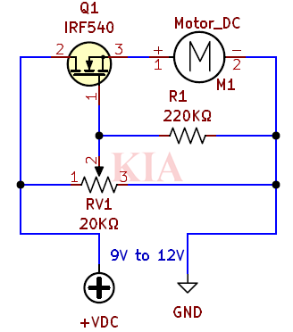 直流電機(jī)調(diào)速電路
